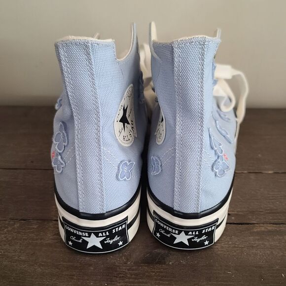 CONVERSE CHUCK 70 PLUS 3D FLOWERS LIMITED EDITION PLATFORM SHOES Women's 10.5 - Picture 7 of 8
